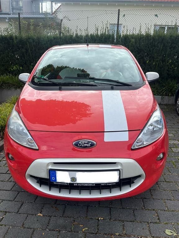 Rot Gebraucht 2010 Ford Ka Titanium Kleinwagen | 4.600 € (Teuer) - Bild 1/4