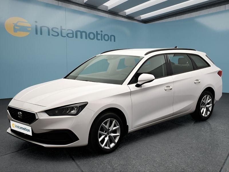 Weiß Gebraucht 2021 Seat Leon ST Kombi | 18.149 € (Fairer Preis) - Bild 1/4