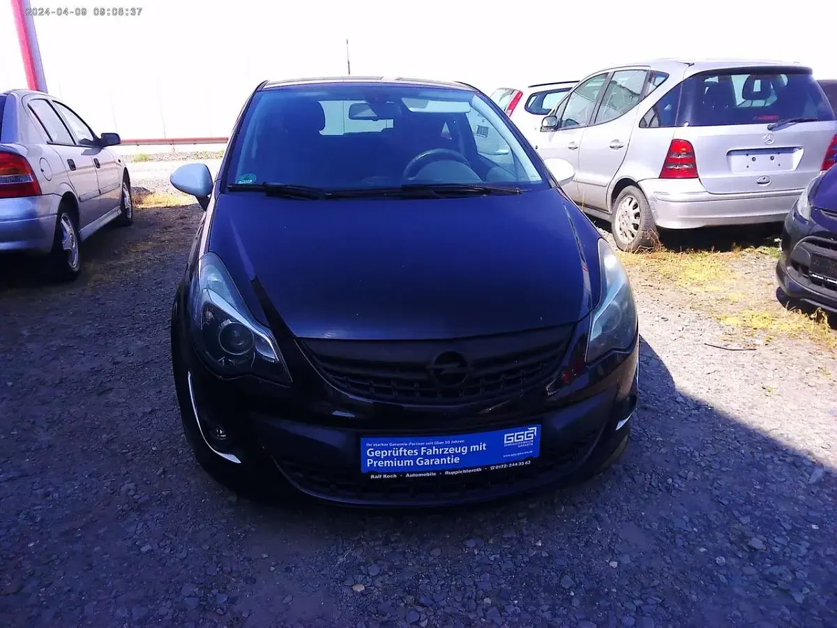 Gebraucht Opel Corsa OPC 150 PS (110 kW) 2011 Schwarz Kleinwagen