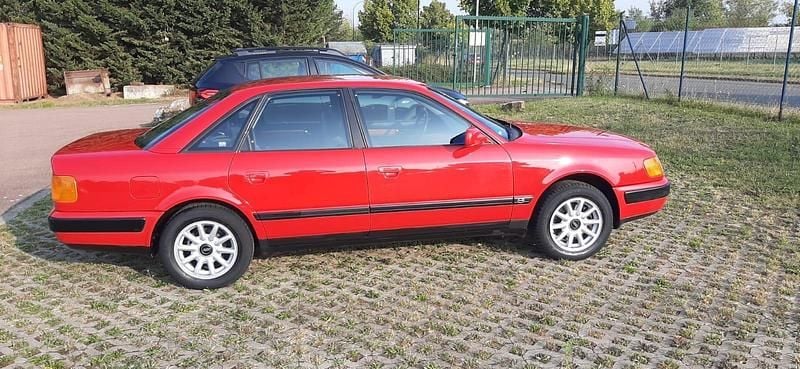 Usata Audi 100 1991 Rosso Berlina