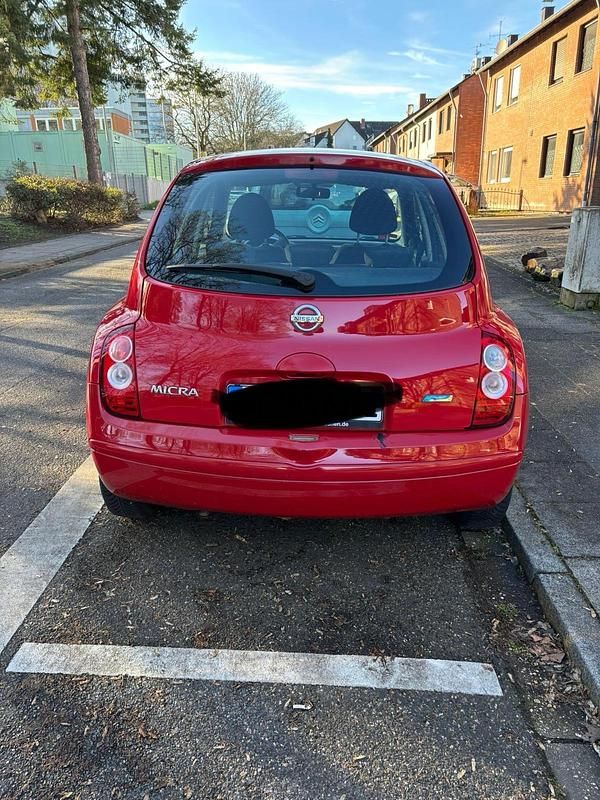 Gebraucht Nissan Micra 2010 Rot Kleinwagen