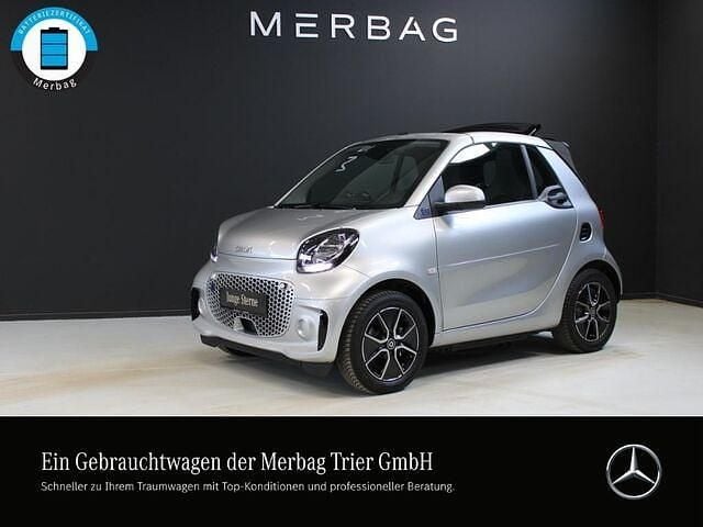 Silber Gebraucht 2021 Smart ForTwo Electric Drive Cabrio | 12.960 € (Fairer Preis) - Bild 1/2