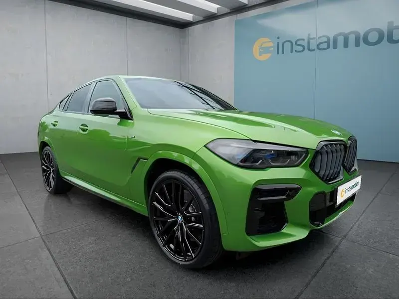 Gebraucht BMW X6 M50 530 PS (389 kW) 2022 Grün SUV