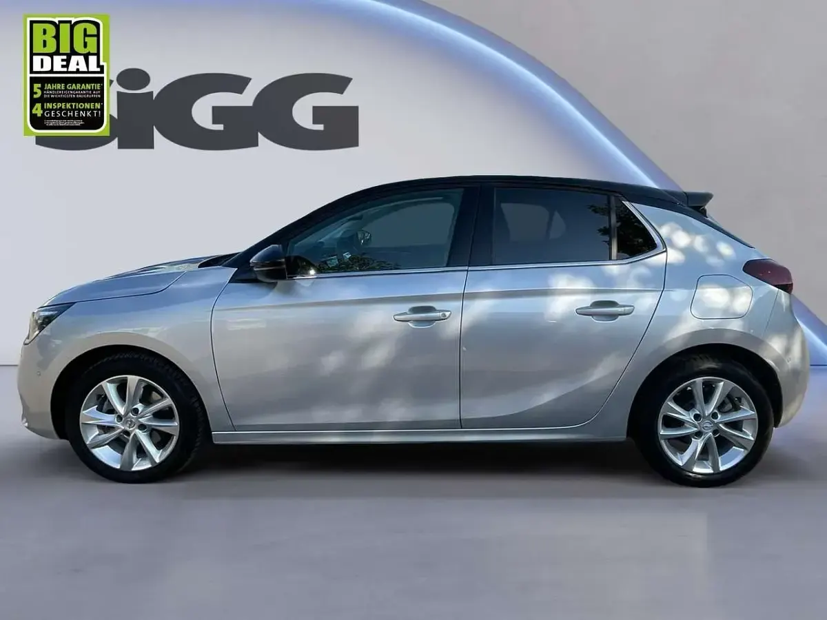 Gebraucht Opel Corsa Elegance 101 PS (74 kW) 2022 Aluminium silber Kleinwagen