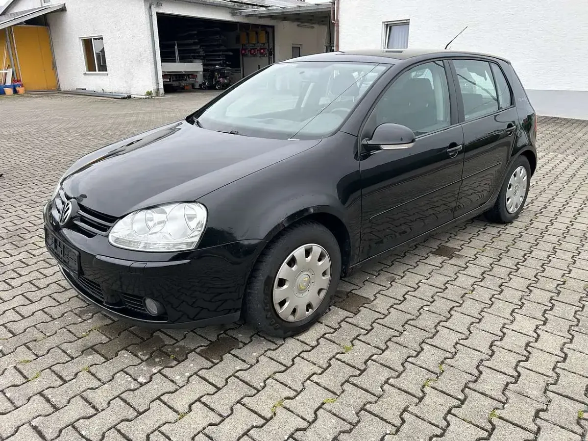 Gebraucht VW Golf V 105 PS (77 kW) 2007 Schwarz Limousine
