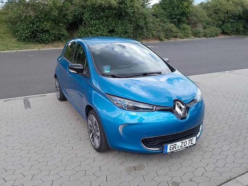 Gebraucht Renault Zoe 67 kW (92 PS) 2018 Blau Kleinwagen