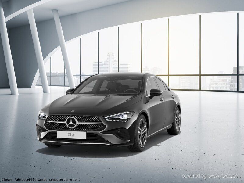 Nachtschwarz Gebraucht 2024 Mercedes CLA200 Progressive Coupé | 41.899 € (Teuer) - Bild 1/4