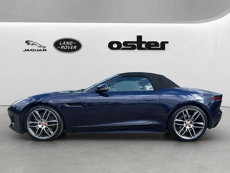 Gebraucht Jaguar F-Type R-Dynamic 381 PS (280 kW) 2018 Loire blue Cabrio