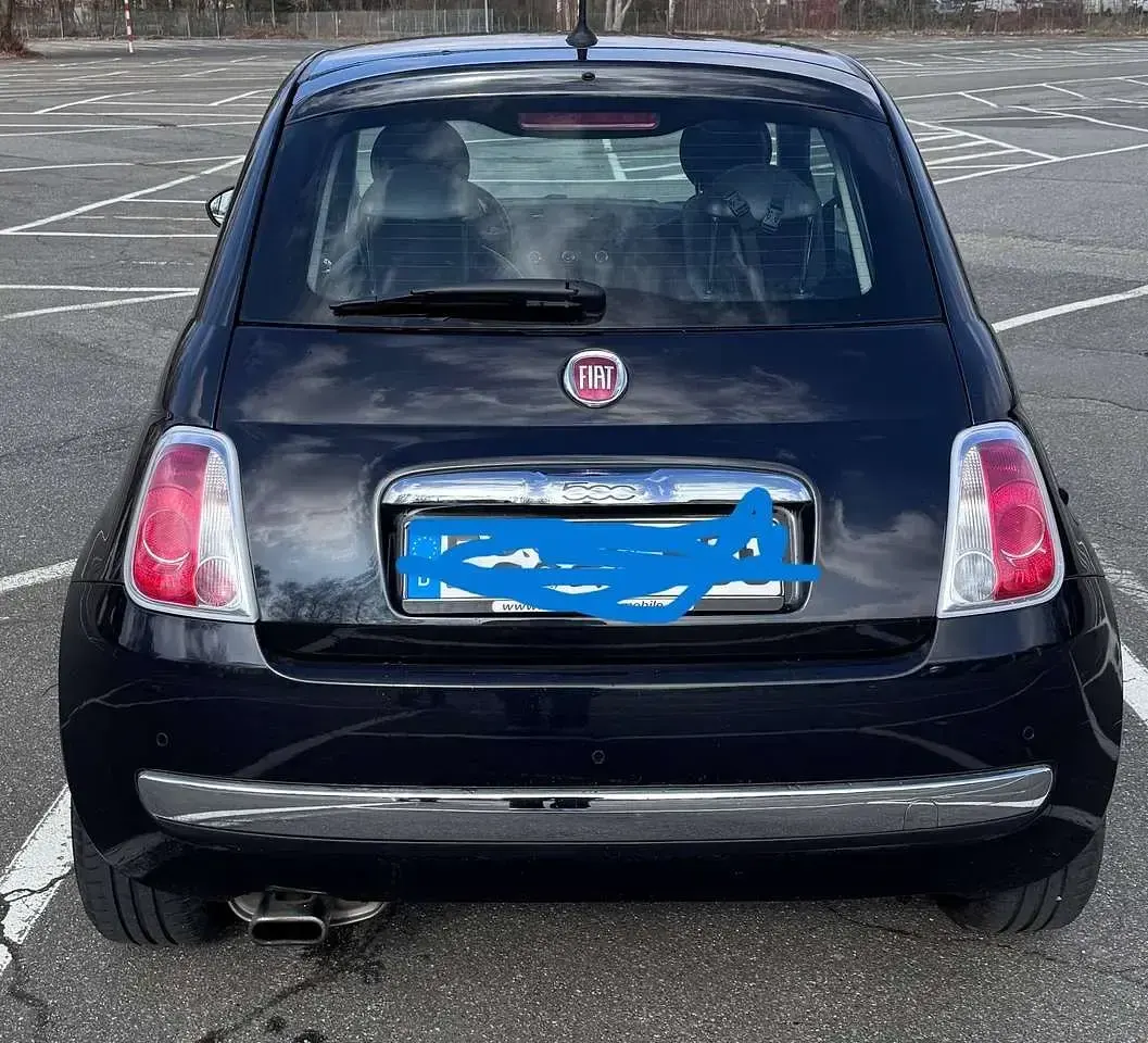 Gebraucht Fiat 500 Lounge 69 PS (50 kW) 2015 Schwarz Limousine