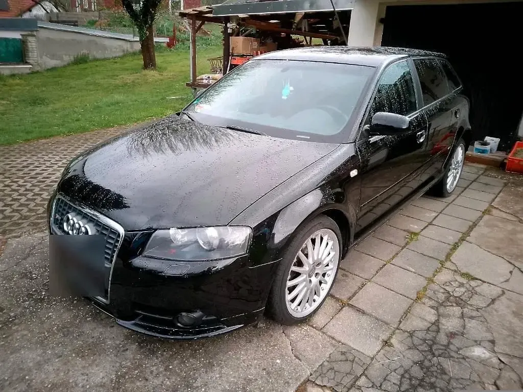 Używany Audi A3 S-Line 125 KM (91 kW) 2008 Czarny Hatchback