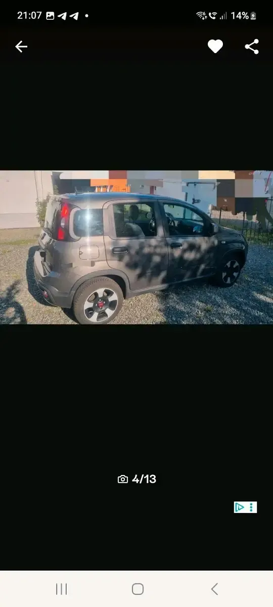 Gebraucht Fiat Panda Cross Cross 70 PS (51 kW) 2023 Grau Kleinwagen