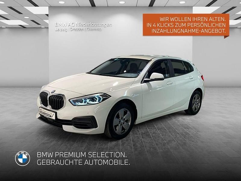 Weiß Gebraucht 2022 BMW 116 Advantage Kleinwagen | 21.501 € (Fairer Preis) - Bild 1/4