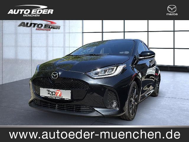 Opera black (metallic) Gebraucht 2024 Mazda 2 Homura-Line Limousine | 25.480 € (Fairer Preis) - Bild 1/4