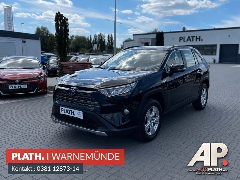Schwarz metallic Gebraucht 2021 Toyota RAV4 Hybrid Business Edition SUV | 36.900 € (Fairer Preis) - Bild 1/4