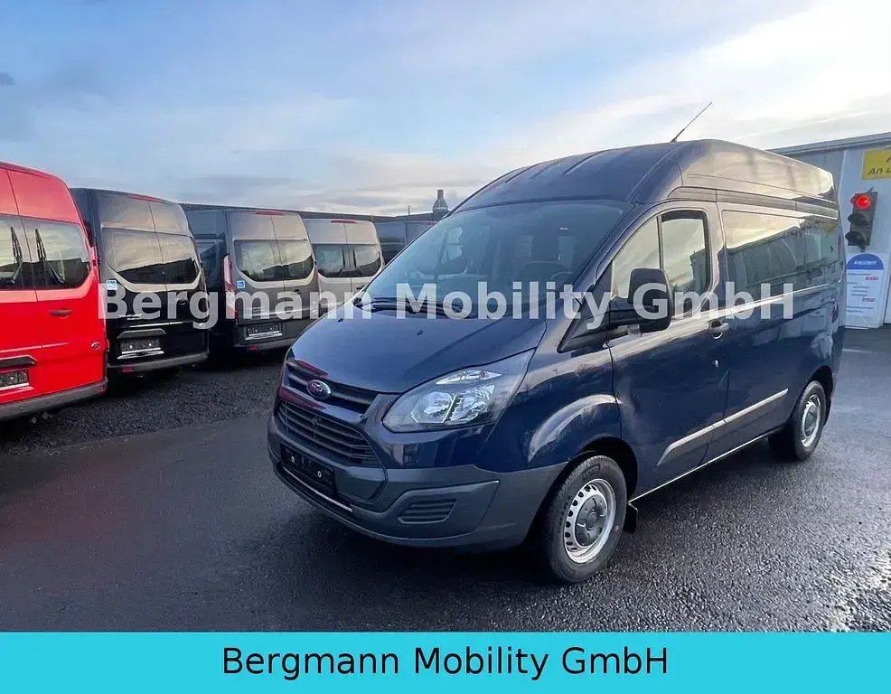 Gebraucht Ford Transit Custom 105 PS (77 kW) 2017 Blau Van / Kleinbus