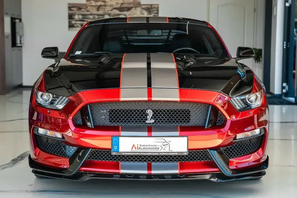 Gebraucht Ford Mustang GT Premium 454 PS (333 kW) 2016 Rot Coupé