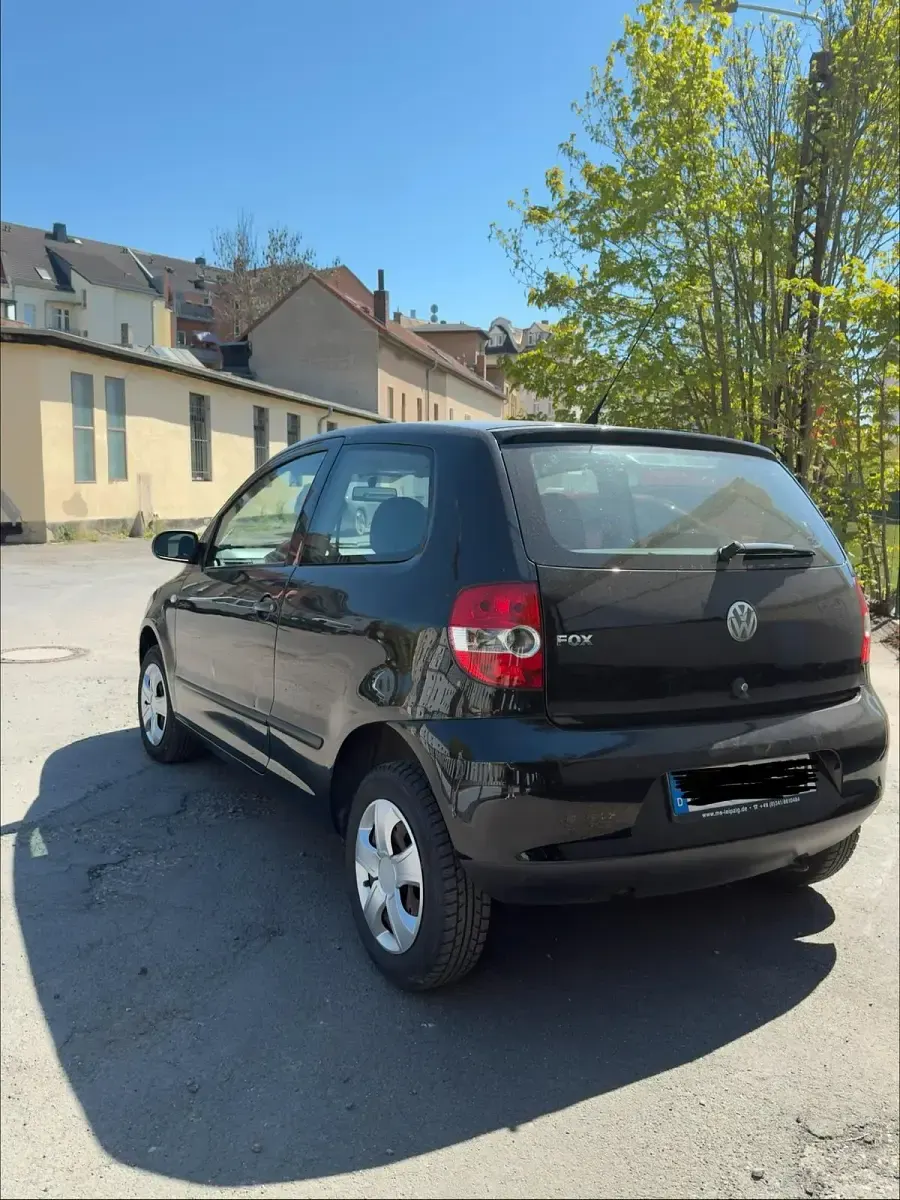 Usata VW Fox 54 CV (39 kW) 2008 Nero Utilitaria