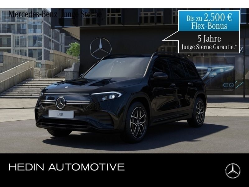Schwarz Gebraucht 2023 Mercedes EQB350 AMG SUV | 34.998 € (Fairer Preis) - Bild 1/4
