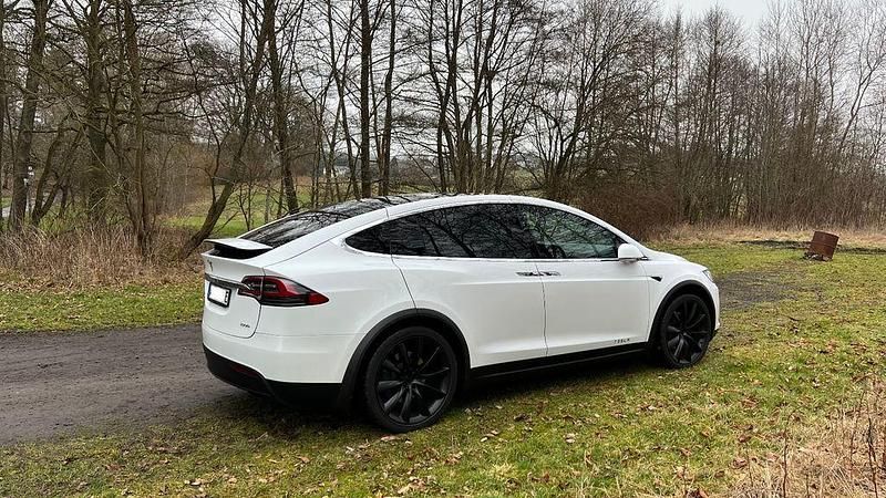 Gebraucht Tesla Model X 325 kW (443 PS) 2018 Weiß SUV