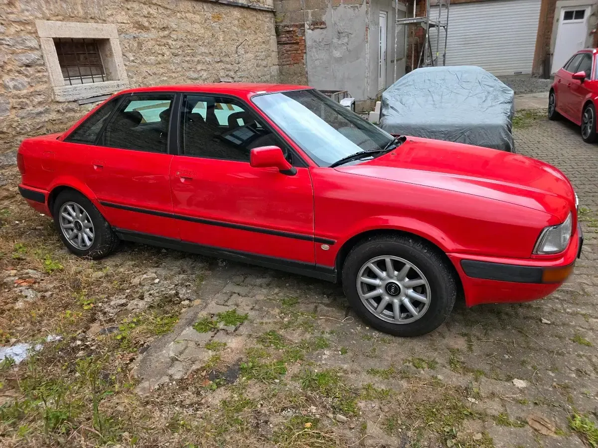 Gebraucht Audi 80 150 PS (110 kW) 1994 Rot Limousine