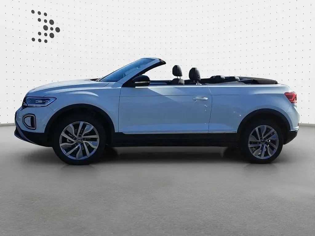 Gebraucht VW T-Roc Cabriolet 150 PS (110 kW) 2026 Weiß Cabrio