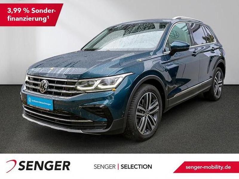 Nightshade blue metallic Gebraucht 2022 VW Tiguan Elegance SUV | 28.180 € (Fairer Preis) - Bild 1/4