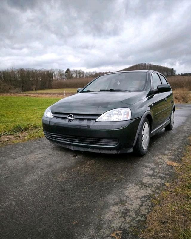 Grün Gebraucht 2002 Opel Corsa Kleinwagen | 650 € (Superpreis) - Bild 1/4