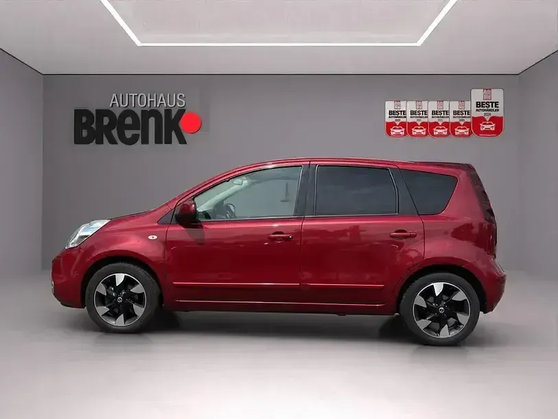 Gebraucht Nissan Note I-Way 110 PS (80 kW) 2012 Rot Kleinwagen