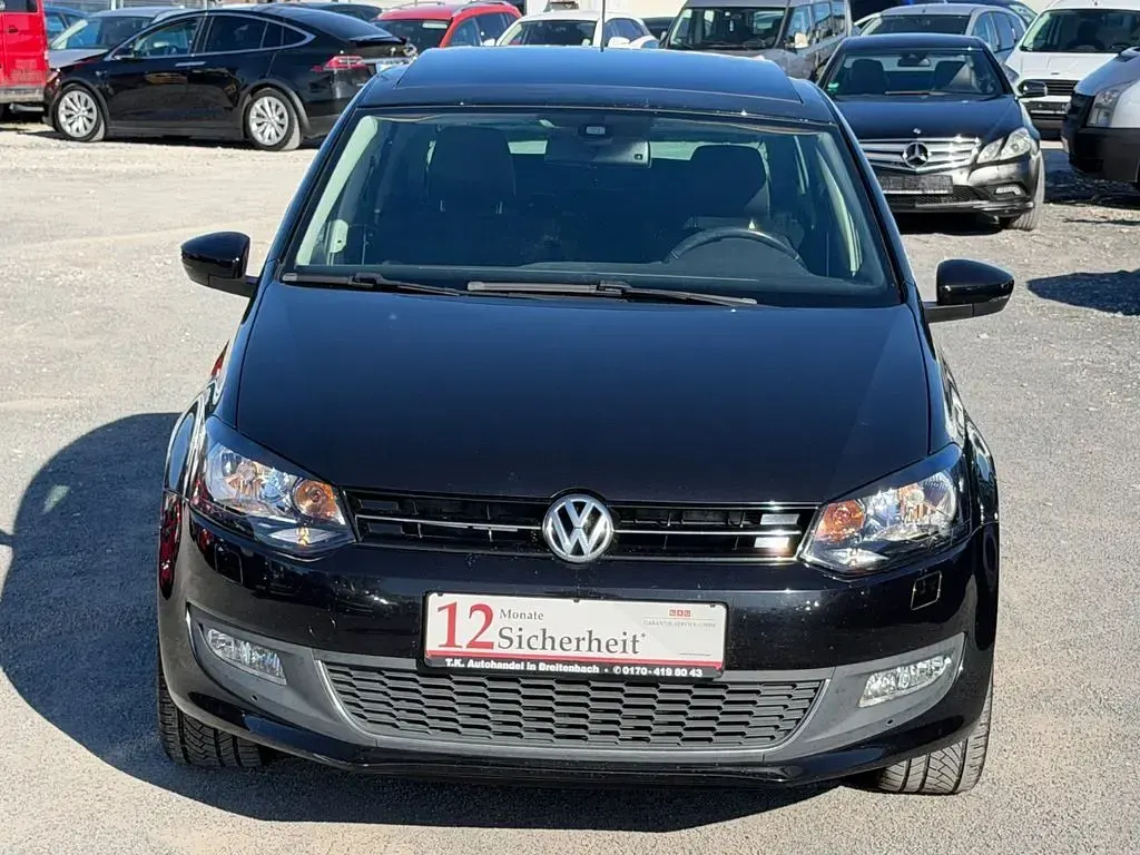 Gebraucht VW Polo Style 86 PS (63 kW) 2011 Schwarz Kleinwagen
