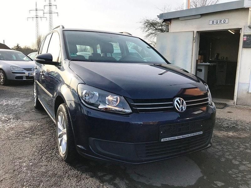 Gebraucht VW Touran Trendline 105 PS (77 kW) 2010 Blau Van / Kleinbus
