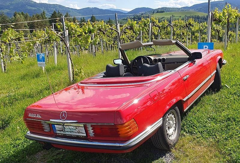 Gebraucht Mercedes SL280 177 PS (130 kW) 1980 Rot Cabrio