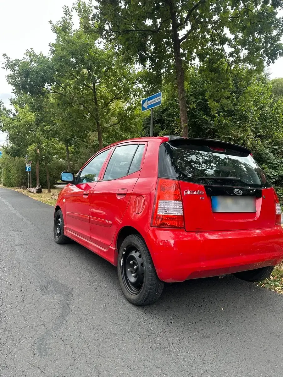 Gebraucht Kia Picanto EX 69 PS (50 kW) 2006 Rot Kleinwagen