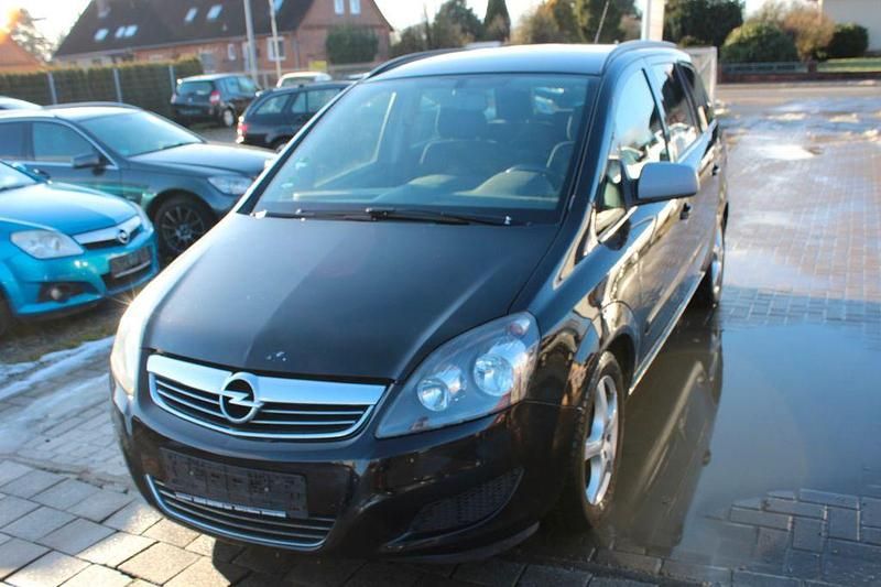 Gebraucht Opel Zafira 120 PS (88 kW) 2010 Schwarz Van / Kleinbus