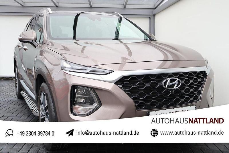 Gebraucht Hyundai Santa Fe Premium 200 PS (147 kW) 2020 Braun SUV