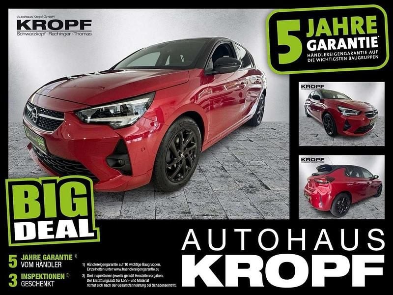 Chili rot/kardio rot Gebraucht 2023 Opel Corsa GS Line Kleinwagen | 20.990 € (Fairer Preis) - Bild 1/4