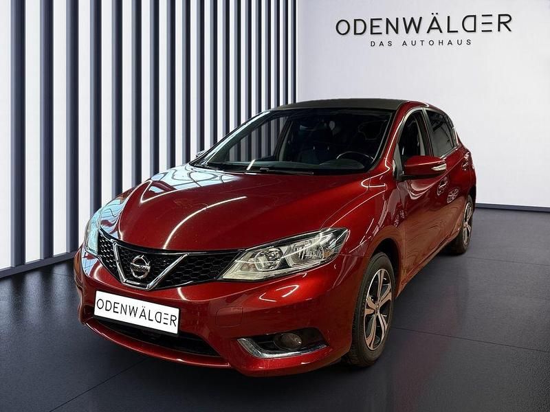 Gebraucht Nissan Pulsar Acenta 116 PS (85 kW) 2017 Rot Kleinwagen