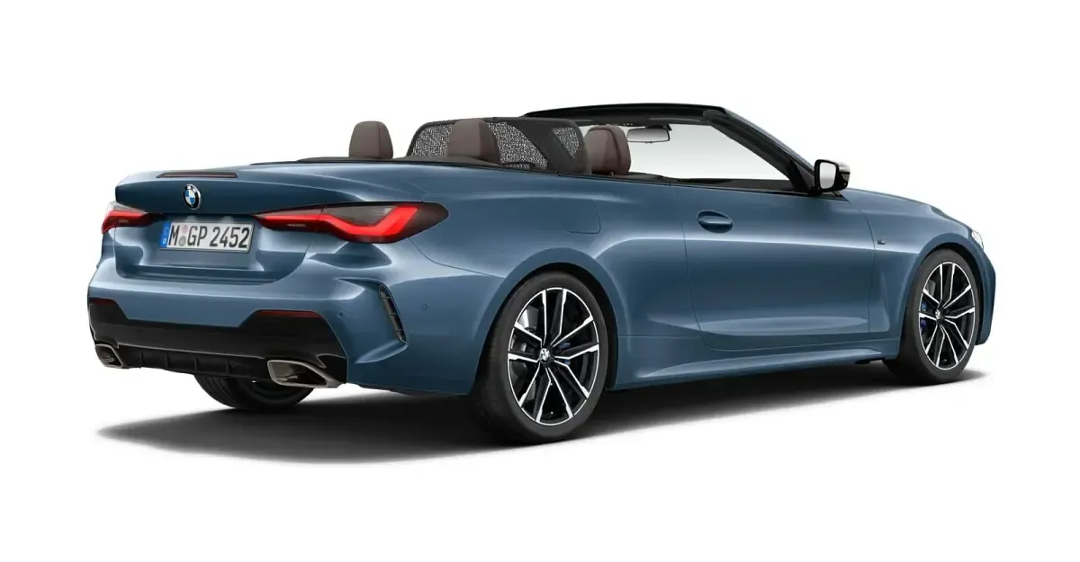 Gebraucht BMW M440 M Sport 374 PS (275 kW) 2021 Blau Cabrio