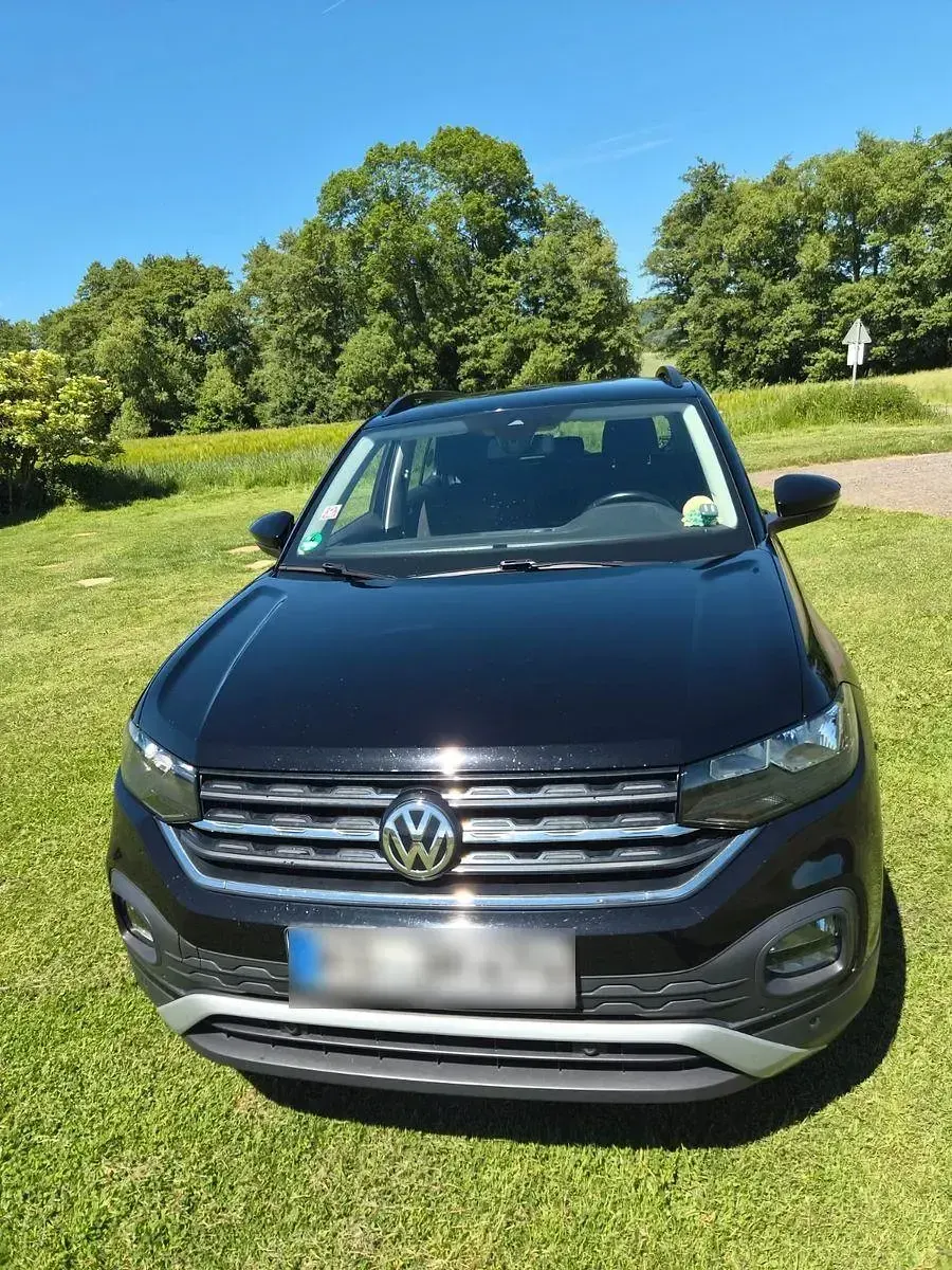 Gebraucht VW T-Cross 95 PS (69 kW) 2019 Schwarz SUV