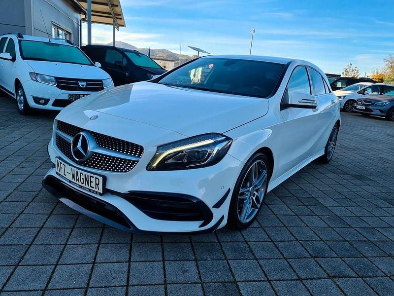 Weiß Gebraucht 2016 Mercedes A200 AMG Limousine | 14.999 € (Fairer Preis) - Bild 1/4