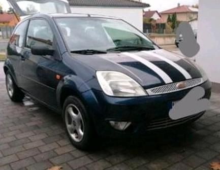 Gebraucht Ford Fiesta 80 PS (58 kW) 2004 Blau Kleinwagen