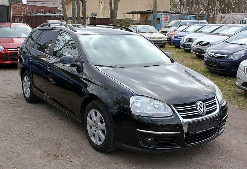 Gebraucht VW Golf V Trendline 102 PS (75 kW) 2008 Schwarz Kombi