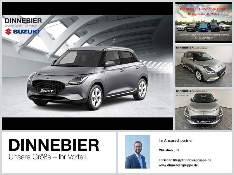 Premium silver metallic Gebraucht 2025 Suzuki Swift Comfort Kleinwagen | 17.879 € (Fairer Preis) - Bild 1/2