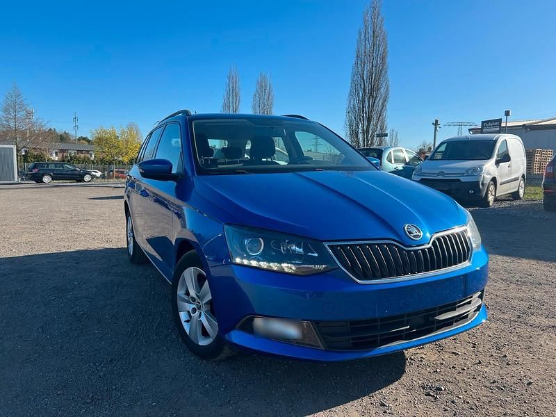 Gebraucht Skoda Fabia 75 PS (55 kW) 2016 Blau Kombi