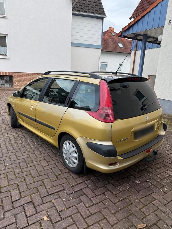 Gebraucht Peugeot 206 2003 Gelb Kombi