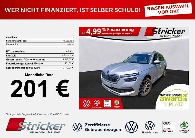 Gebraucht Skoda Kamiq Style 110 PS (80 kW) 2023 Silber SUV