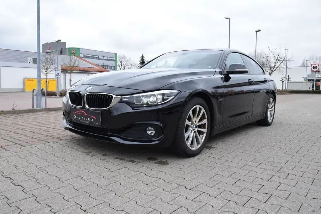 Second-hand BMW 420 Gran Coupé Advantage 184 CP (135 kW) 2018 Negru Coupe