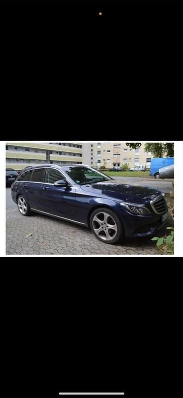Blau Gebraucht 2015 Mercedes C220 Kombi | 14.750 € (Guter Preis) - Bild 1/4