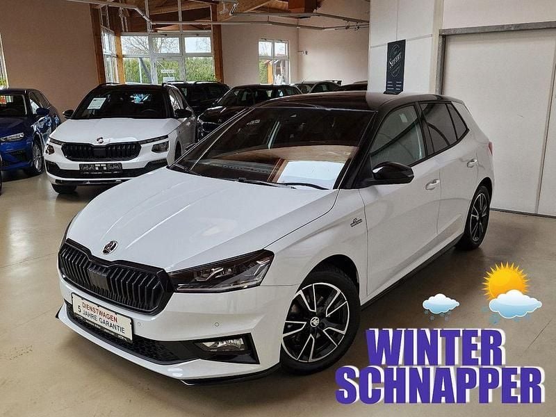 Gebraucht Skoda Fabia Monte Carlo 150 PS (110 kW) 2024 Weiß Limousine