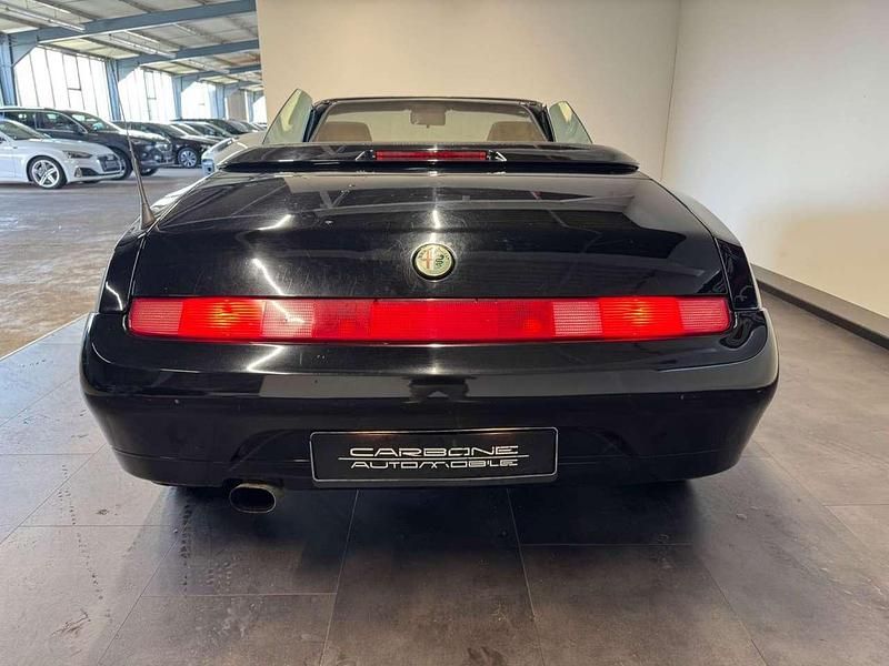 Gebraucht Alfa Romeo Spider 144 PS (105 kW) 1999 Schwarz metallic Cabrio