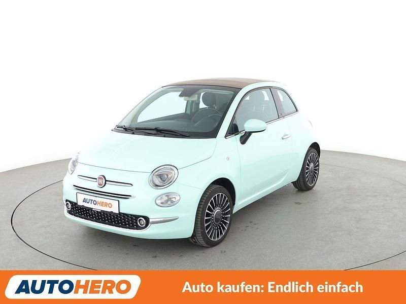 Grün Gebraucht 2019 Fiat 500C Lounge Cabrio | 11.210 € (Fairer Preis) - Bild 1/3